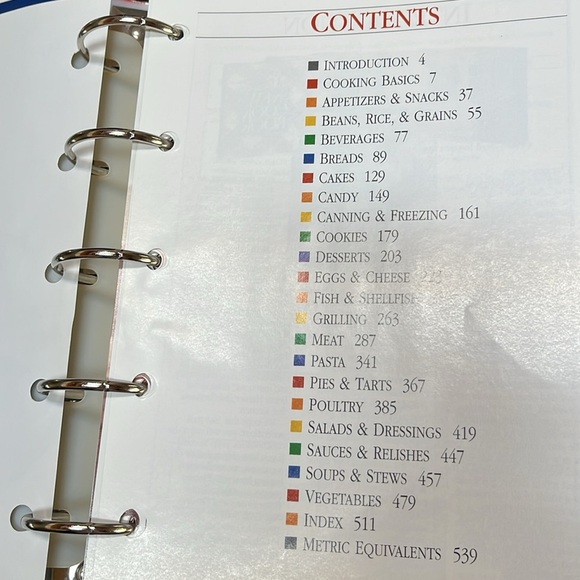 Better Homes and Gardens Red and Blue Cook Book Dated 1996 Beautiful Condition - Picture 7 of 13